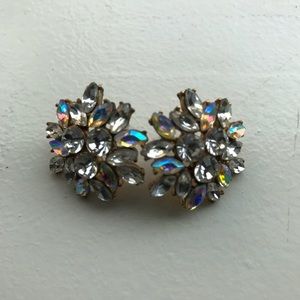J Crew // glass studs // one size